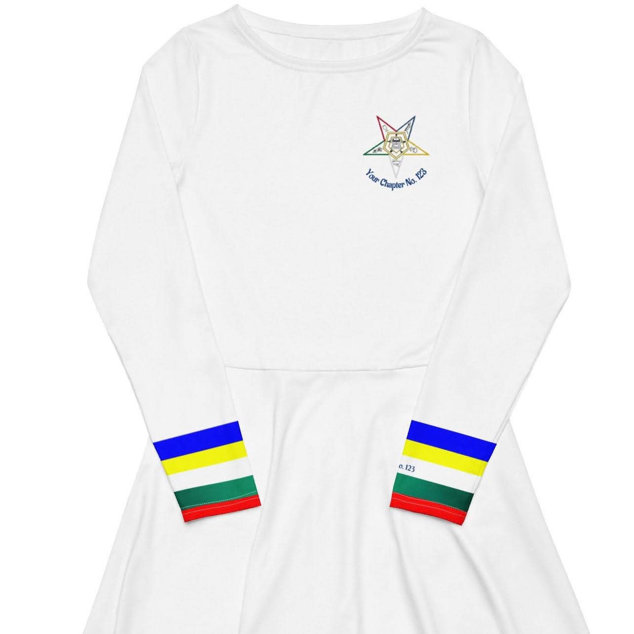 Sisterhood Signature Long-Sleeve Emblem Dress