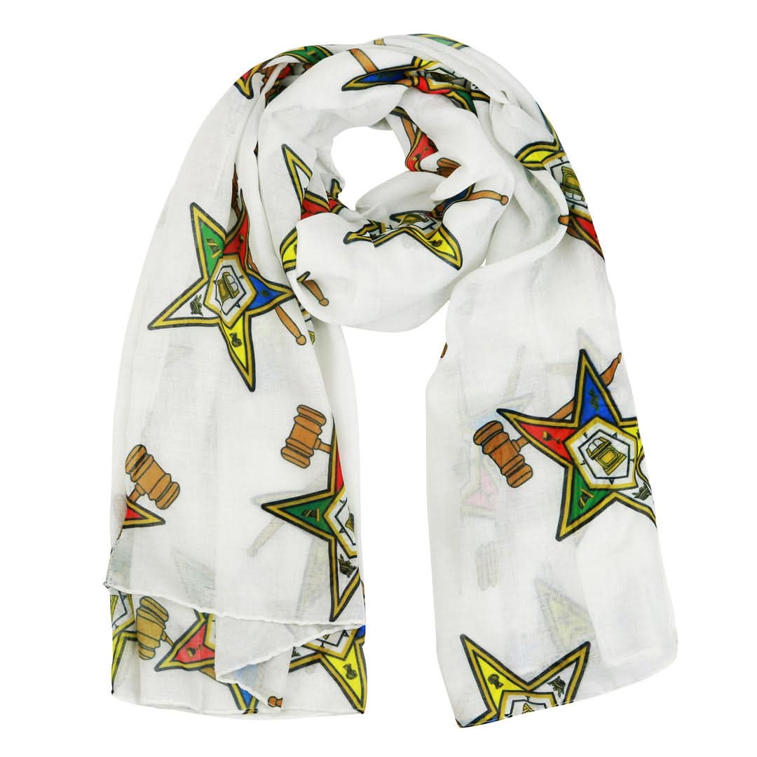 OES "Light of the Star" Signature Scarf